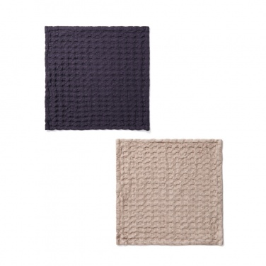 Logo trade promotional item photo of: VINGA Cromer waffle dish cloth, 2 pcs