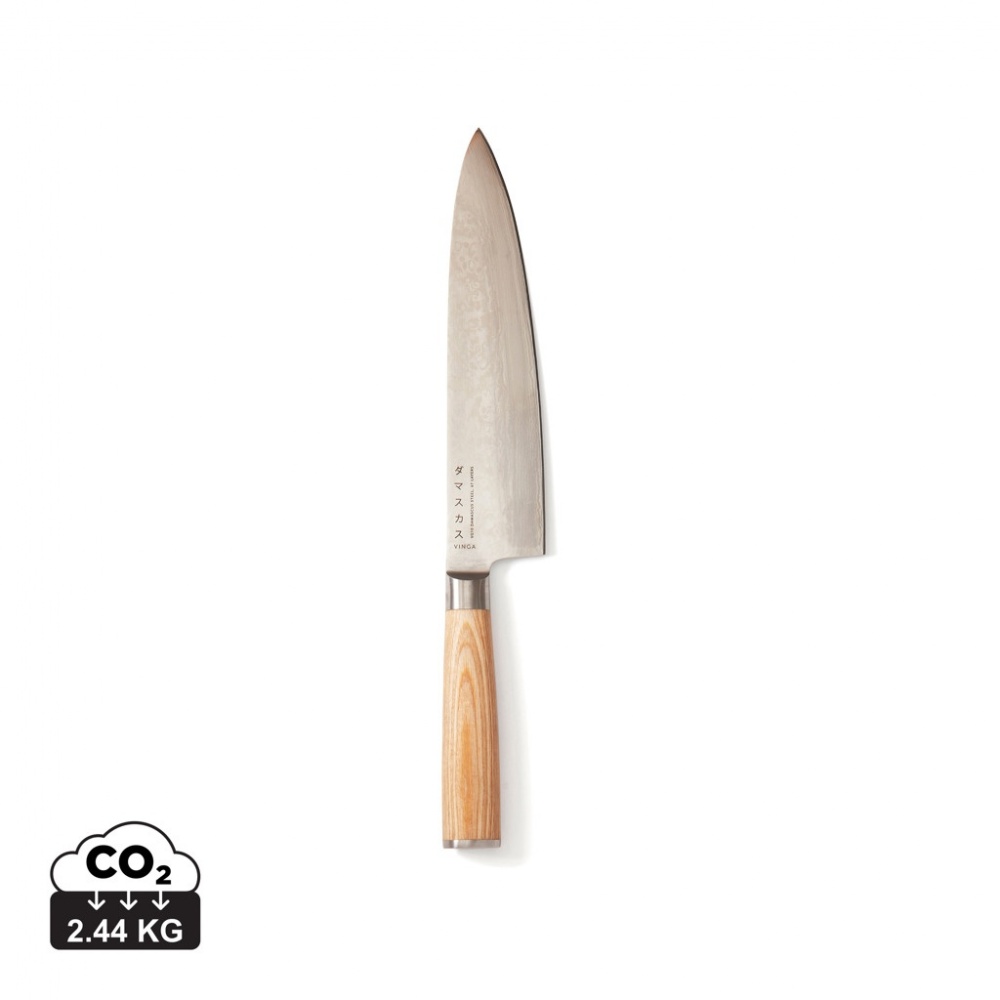 Logotrade promotional giveaways photo of: VINGA Hattasan Damascus chef’s edition knife