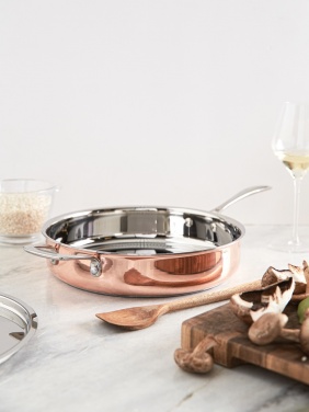 Logo trade promotional giveaways picture of: VINGA Baron copper sauté pan