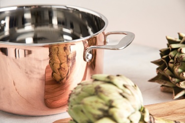 Logotrade promotional item image of: VINGA Baron copper saucepan