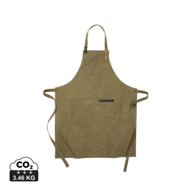 Logotrade promotional gift picture of: VINGA Tome GRS recycled canvas Apron
