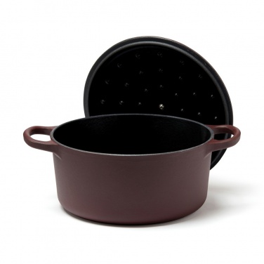 Logo trade promotional giveaways picture of: VINGA Monte enameled cast iron pot 5.5L