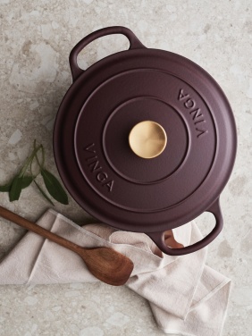 Logo trade advertising products image of: VINGA Monte enameled cast iron pot 5.5L