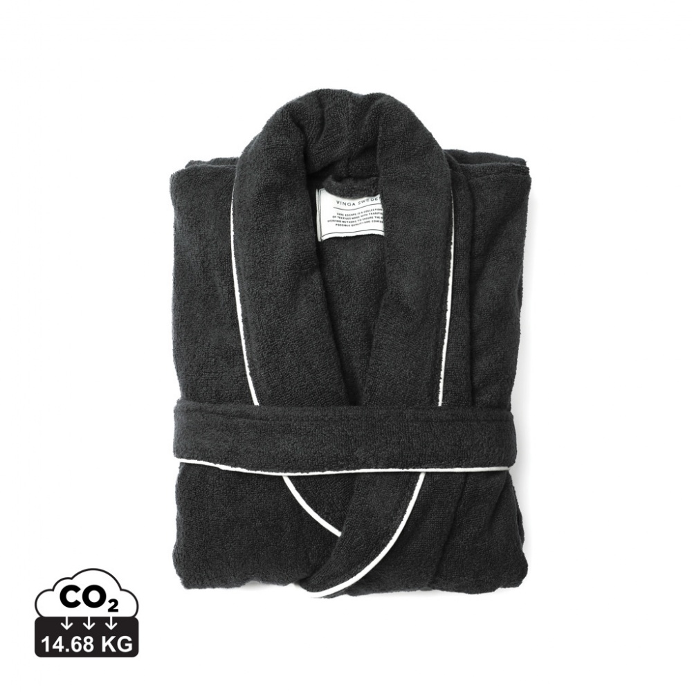 Logotrade corporate gift image of: VINGA Harper bathrobe S/M