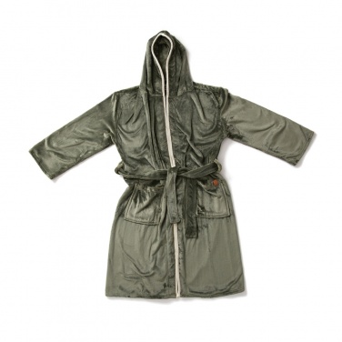 Logo trade business gift photo of: VINGA Louis luxury plush GRS RPET robe size S-M