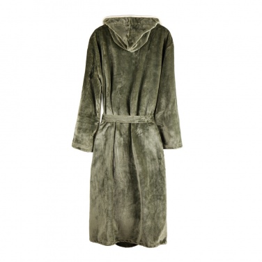 Logo trade promotional item photo of: VINGA Louis luxury plush RPET robe size L-XL