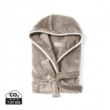 Logo trade promotional items picture of: VINGA Louis luxury plush GRS RPET robe size S-M