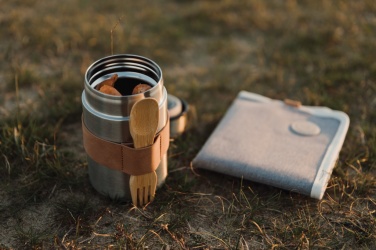 Logo trade corporate gifts image of: VINGA Miles food thermos