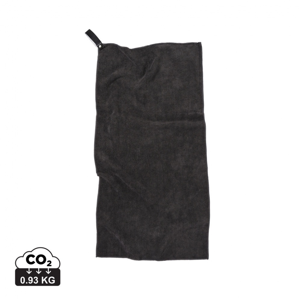 Logotrade advertising product image of: VINGA GRS RPET active dry towel 40 x 80cm