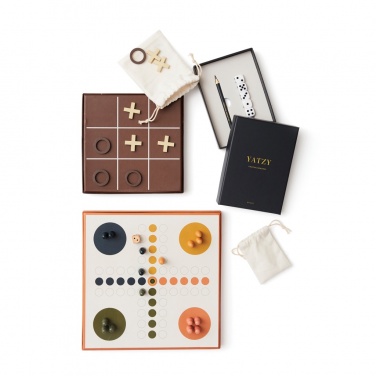 Logo trade promotional merchandise photo of: VINGA Criss-cross coffee table game