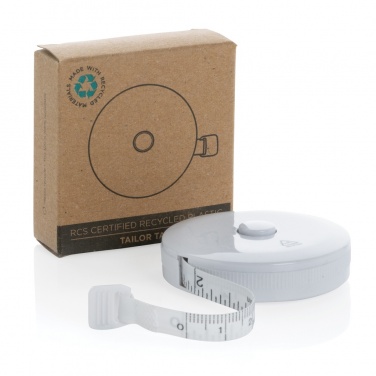 Logotrade promotional gift picture of: RCS recycled plastic tailor tape