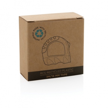 Logo trade promotional merchandise picture of: RCS recycled plastic 3M/16 mm tape