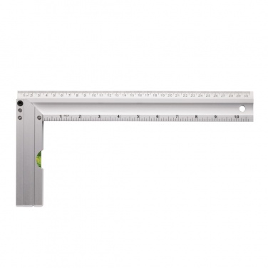 Logo trade promotional gift photo of: Ruler with level
