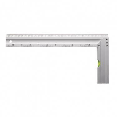 Logotrade promotional merchandise picture of: Ruler with level