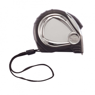 Logotrade promotional merchandise photo of: Chrome plated auto stop tape measure