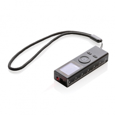 Logo trade promotional gifts picture of: Gear X RCS recycled aluminum 30 metre laser measure