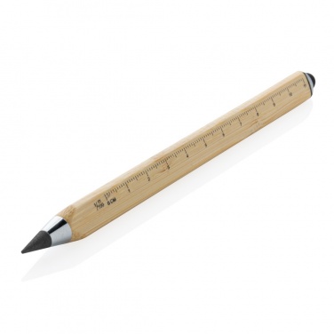 Logo trade business gifts image of: Eon bamboo infinity multitasking pen