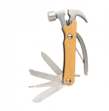 Logotrade promotional items photo of: Wooden multi-tool hammer