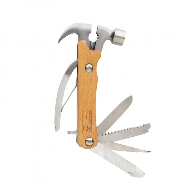 Logotrade promotional product image of: Wooden multi-tool hammer