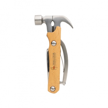 Logo trade promotional product photo of: Wooden multi-tool hammer