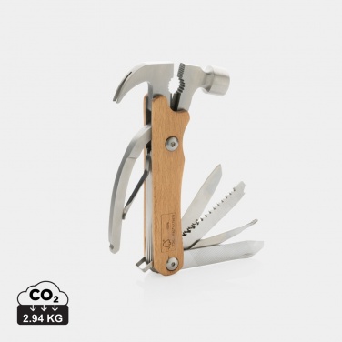 Logo trade promotional products picture of: Wooden multi-tool hammer