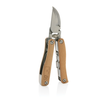 Logotrade promotional products photo of: Wooden garden multi-tool