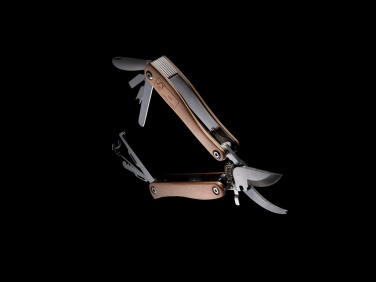 Logo trade business gift photo of: Wooden garden multi-tool