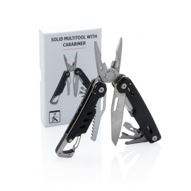 Logotrade corporate gifts photo of: Solid multitool with carabiner