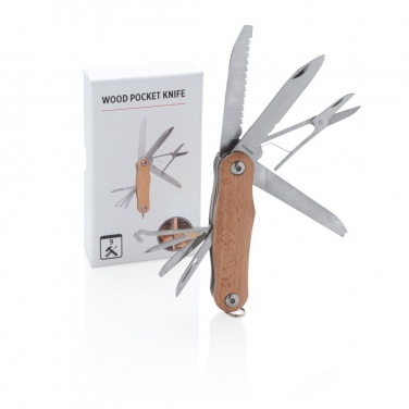Logotrade business gifts photo of: Wood pocket knife