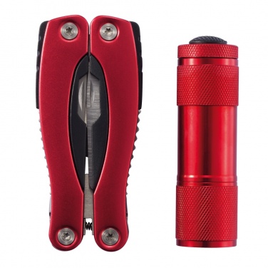 Logo trade promotional items image of: Multitool and torch set