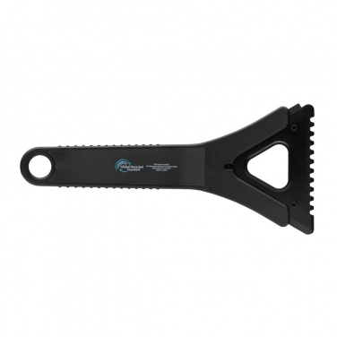 Logotrade promotional gift picture of: Polard RCS certified recycled plastic 3-in-1 ice scraper