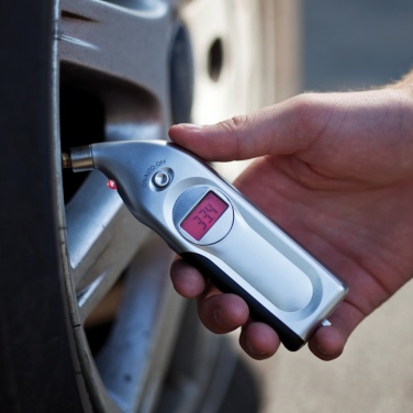 Logotrade advertising products photo of: Digital tyre gauge