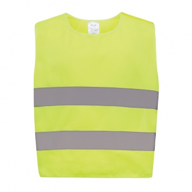 Logotrade promotional item image of: GRS recycled PET high-visibility safety vest 3-6 years