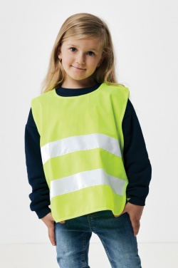 Logotrade promotional gifts photo of: GRS recycled PET high-visibility safety vest 3-6 years