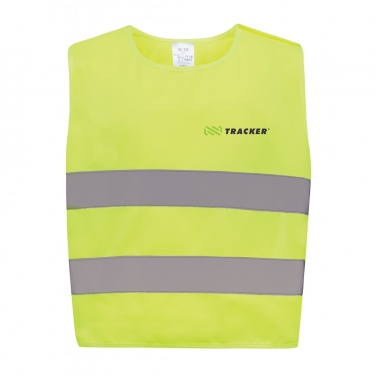 Logotrade promotional gift image of: GRS recycled PET high-visibility safety vest 3-6 years