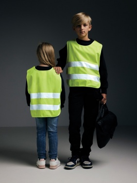 Logotrade business gifts photo of: GRS recycled PET high-visibility safety vest 3-6 years