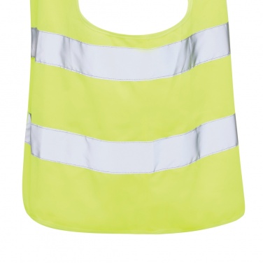Logo trade promotional gifts image of: GRS recycled PET high-visibility safety vest