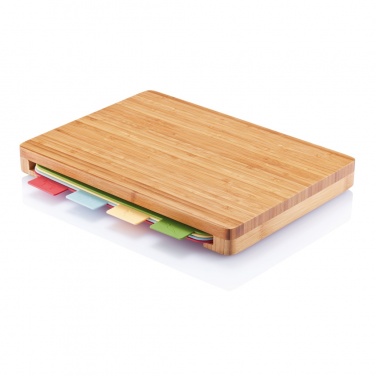 Logotrade promotional merchandise image of: Cutting board with 4pcs hygienic boards