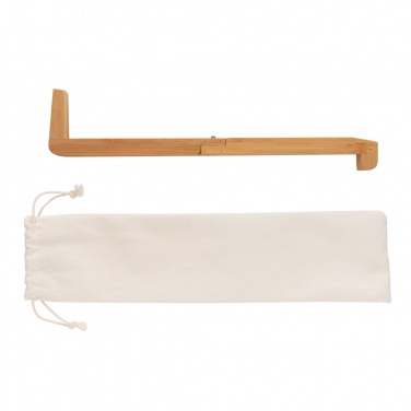 Logotrade promotional merchandise picture of: Bamboo portable laptop stand
