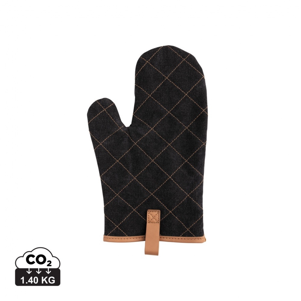 Logotrade promotional product image of: Deluxe canvas oven mitt
