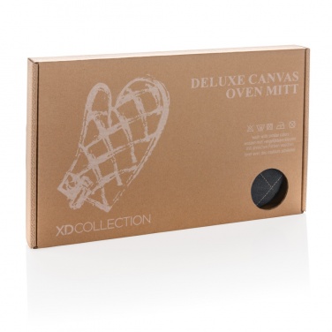Logotrade advertising products photo of: Deluxe canvas oven mitt