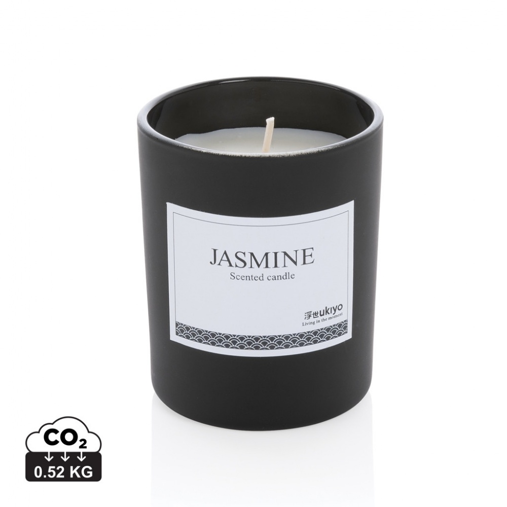 Logo trade promotional giveaways picture of: Ukiyo small scented candle in glass