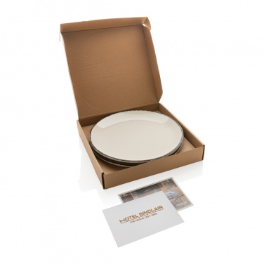 Logo trade corporate gift photo of: Ukiyo dinner plate set of 2