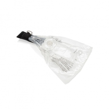 Logo trade promotional giveaways image of: Keychain CPR mask