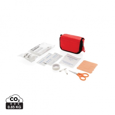Logo trade promotional items picture of: First aid set in pouch
