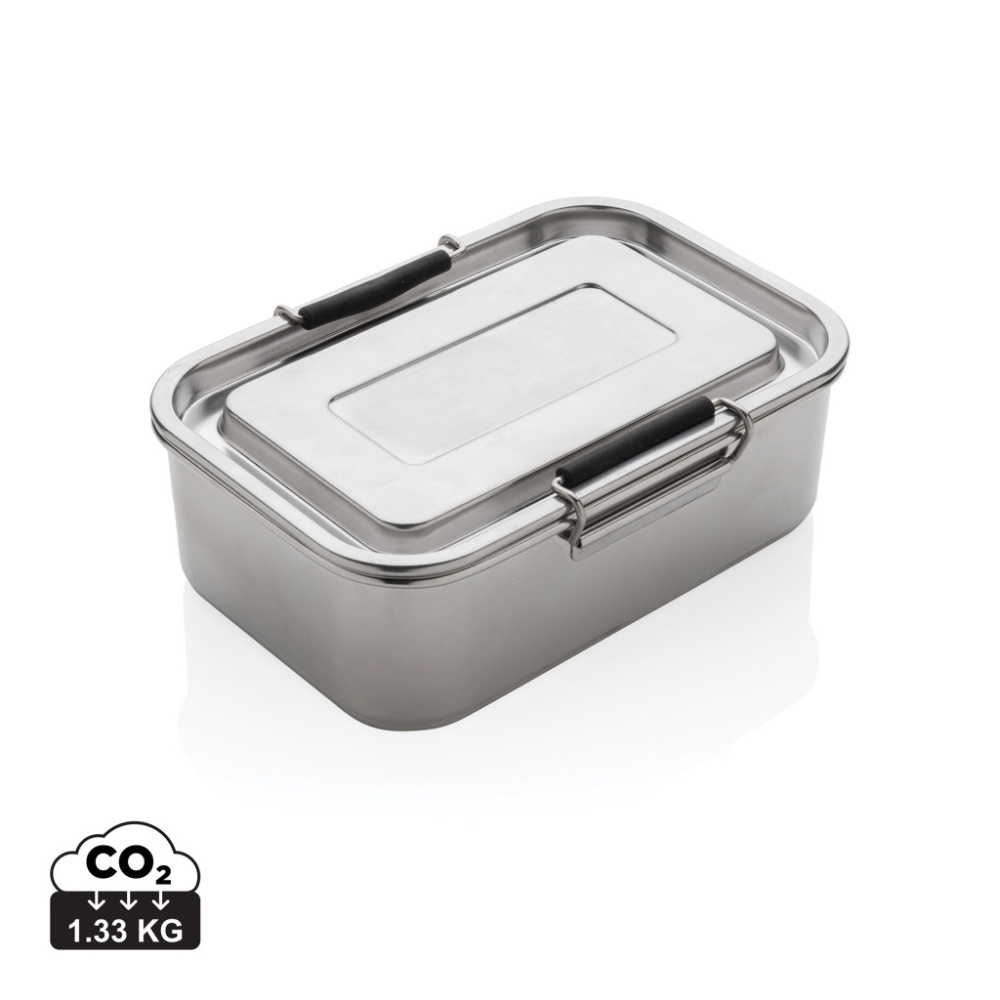 Logotrade promotional gift image of: RCS Recycled stainless steel leakproof lunch box