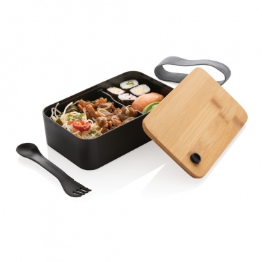 Logo trade promotional merchandise image of: RCS RPP lunchbox with bamboo lid