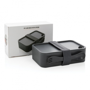Logotrade promotional products photo of: PP lunchbox with spork