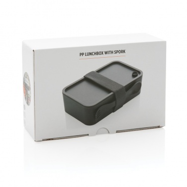 Logotrade advertising products photo of: PP lunchbox with spork