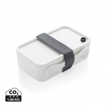 Logo trade promotional gift photo of: PP lunchbox with spork